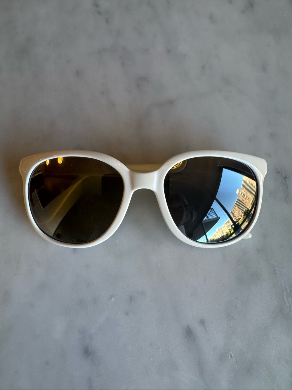 Vuarnet Legend 02 VL0002 Sunglasses – White / Skilynx – Worn Once + Case
